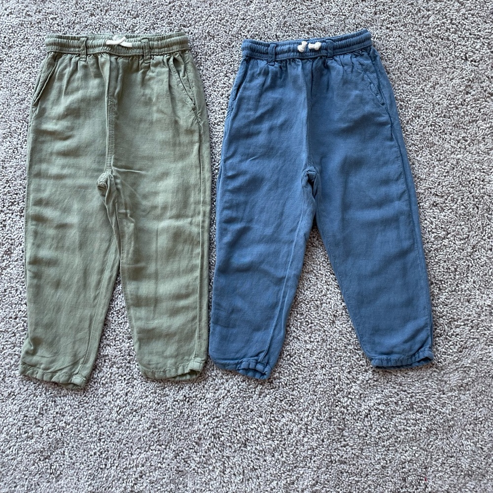 Bundle of two linen pants